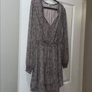 WAYF Dede x Emily BFF collection leopard dress